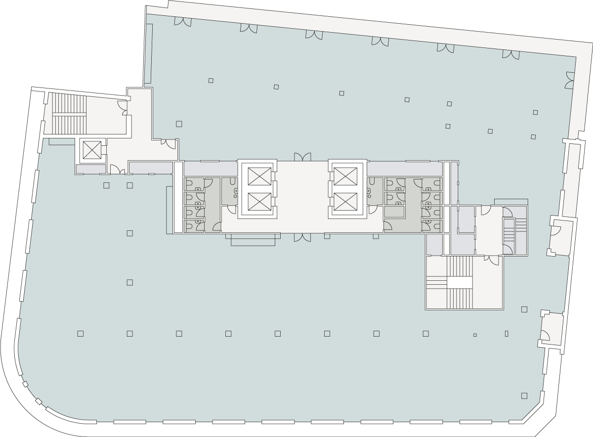 Old Bank Sixth Floor Plan