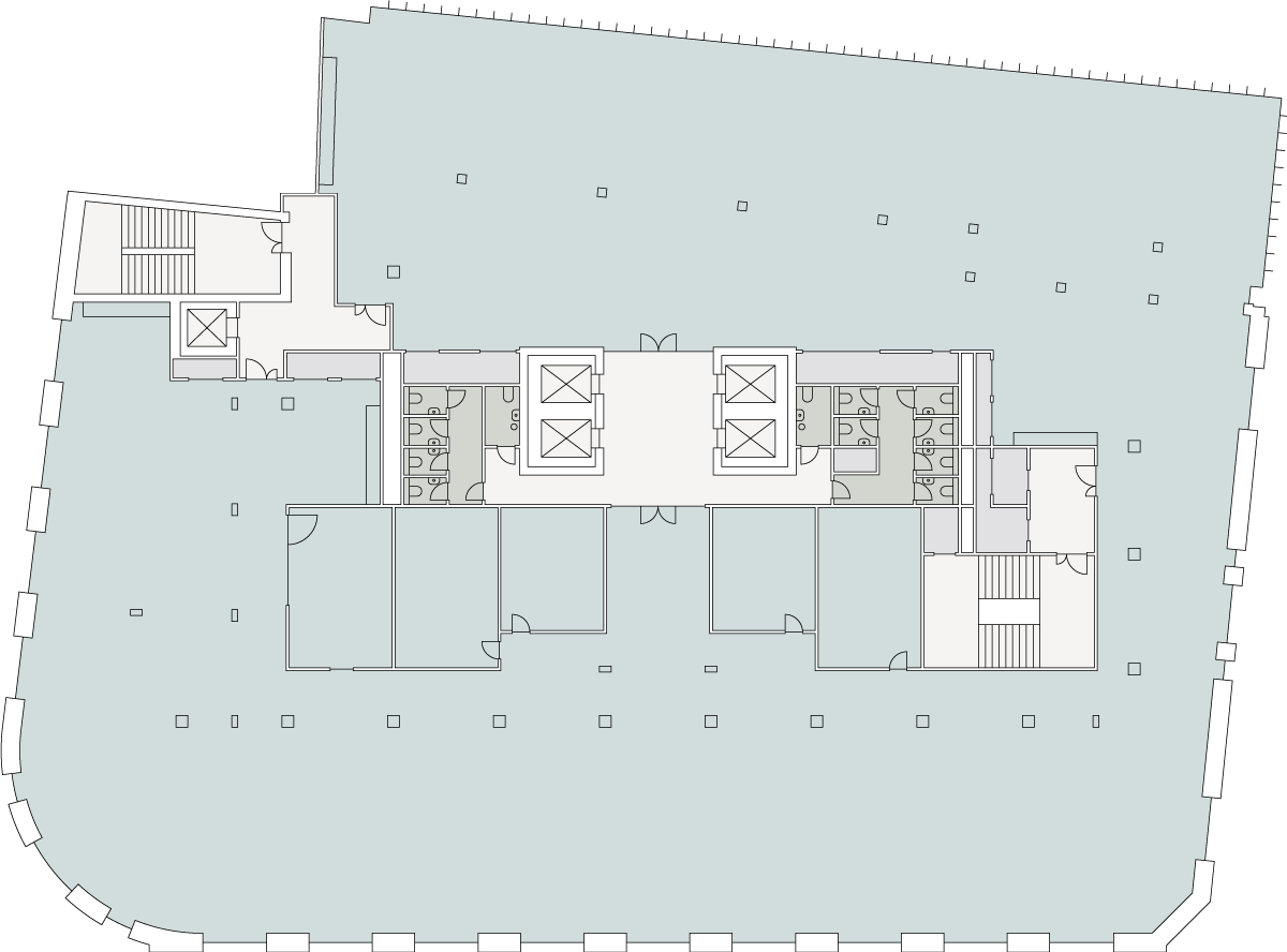 Old Bank Second Floor Plan